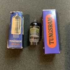NOS Tungsram 12AX7 ECC83 Tube Foil Disk Getter Amplitrex Test B339 7025 BEST! 