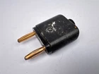Rare 2 Pole Plug Wehrmacht Radio Collectors Metal Case