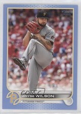 2022 Topps Series 2 Father's Day Powder Blue 30/50 Bryse Wilson #463 0ui8