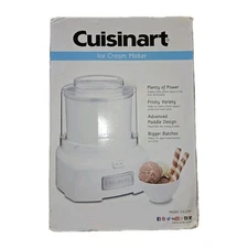 Cuisinart ICE-21P 1.5-Quart Ice Cream and Sorbet Maker - White