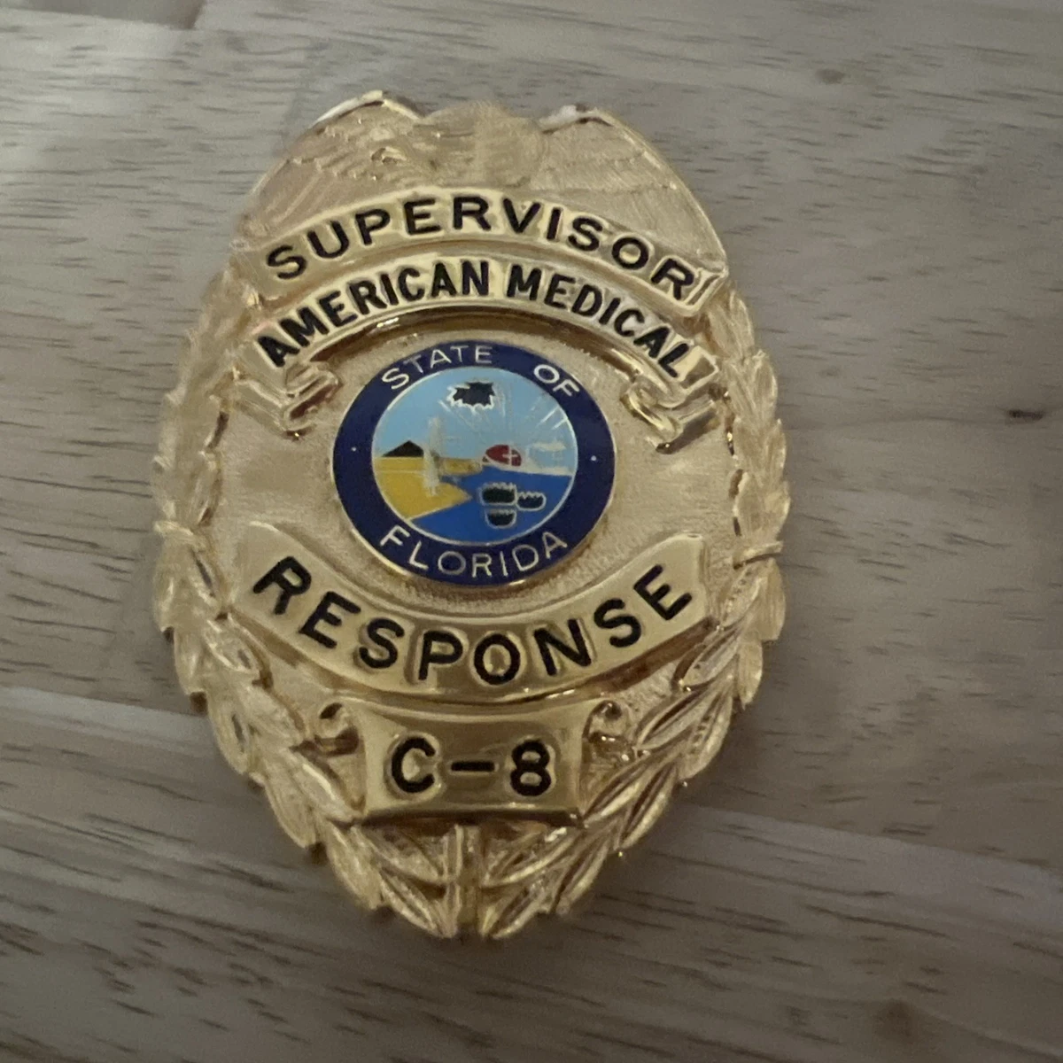 徽章收藏佛罗里达警方修补程序| eBay