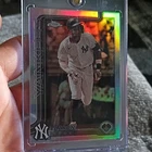 Topps Chrome 2025 Aaron Judge #99 New York Yankees Baseball Card