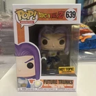Funko Pop! Future Trunks #639 Dragonball Z Hot Topic Exclusive W/  Pop Protector