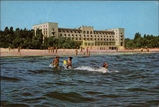 Mamaia Hotel International Romania vintage postcard r836