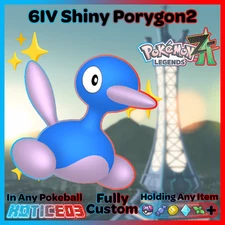 ✨ Shiny Porygon 2 6IV ✨ Mega Dimension Pokemon Legends ZA Ready 🚀 Fast 🚀
