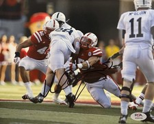 Will Compton Signed Autographed Nebraska Cornhuskers 8x10 Photo PSA/DNA COA 