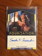 Foundation Seasons 1 & 2 Autograph Card Sandra Yi Sencindiver autograph card