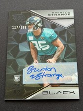 2023 Panini Black Rookies Auto /199 Brenton Strange #108 Auto