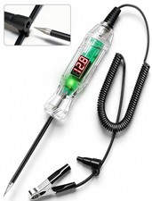 Automotive Test Light, Car Fuse Tester, 3-70V LED Digital Voltage black