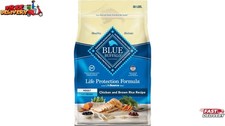 30Lbs Blue Buffalo Life Protection Formula Chicken Brown Rice Adult Dry Dog Food