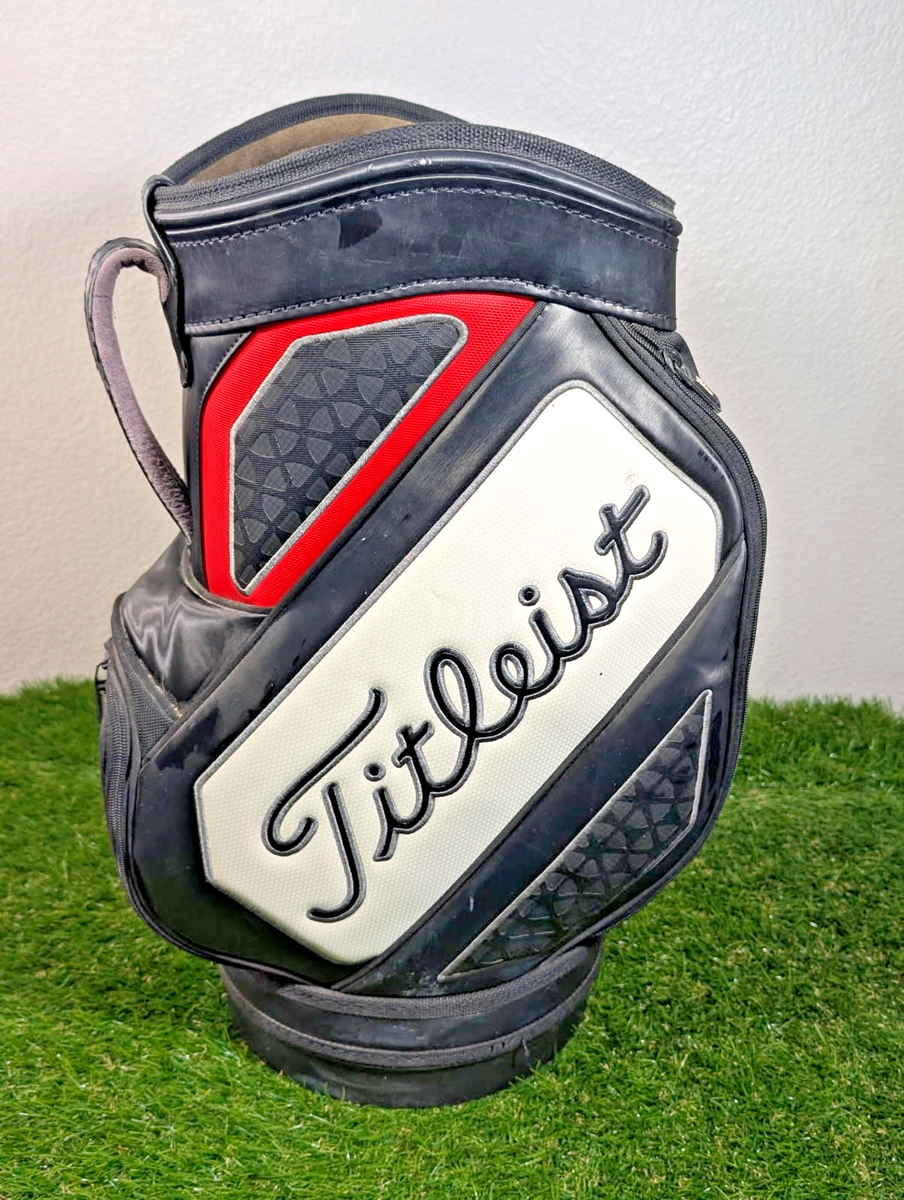 Titleist Mini Golf Bag Den Caddy Trash Container golf ball holder
