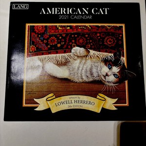 Lowell Herrero American Cat 2021 Calendar