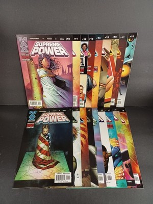 Supreme Power #1-18 Nighthawk #1-6 Hyperion #1-5 