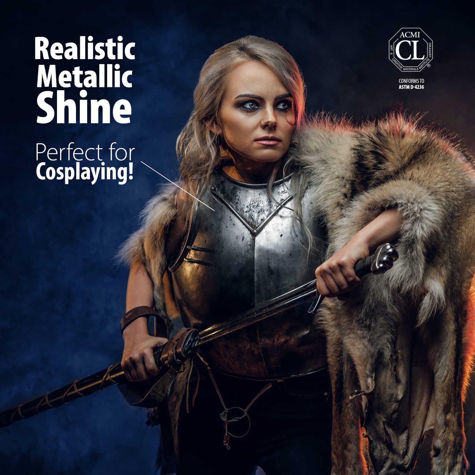 AMACO Rub n Buff Wax Metallic Finish - Rub n Buff European Gold 15ml Tube -