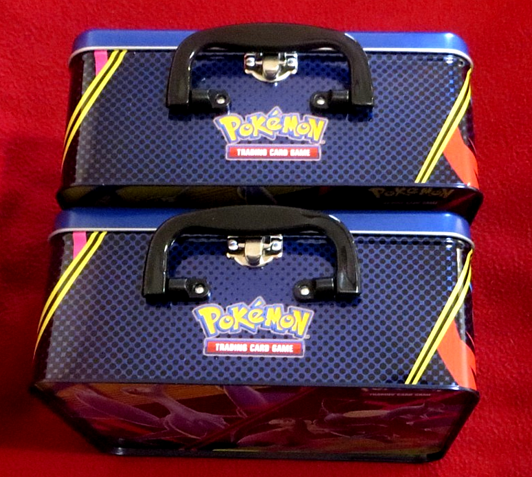 Pokemon Collectors Treasure Chest Lunch Box Tin Mega Lucario