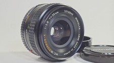 Excellent, Very Rare MINOLTA MC W.ROKKOR-X F2.8 35 Lens for Overseas Markets 