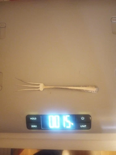 Towle Sterling Silver Candlelight Lemon / Pickle Fork 15 Grams 5 1/4" Long