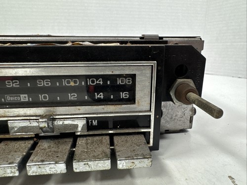 GM Delco AM FM radio 16001650 GM 2700M Chevy Buick Pontiac etc. - UNTESTED - - 第 4/17 張圖片
