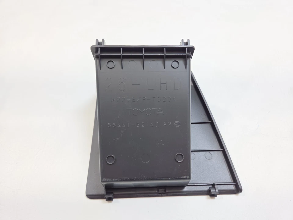 Caixa de armazenamento preta 2008-2014 Scion XD Dash lado do driver LH 2009 2010 2011 - Imagem 3 de 4