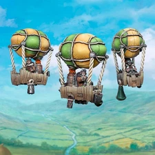 Halfling Aeronaut Regiment Kings of War Mantic Rhordia 28mm Hobbit Steampunk YHP