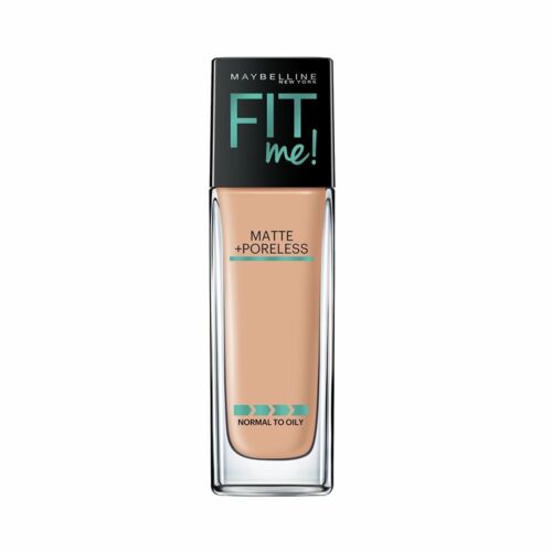 Maybelline New York Fit Me Matte+Poreless Liquid Foundation 30ml - Bild 14 von 35