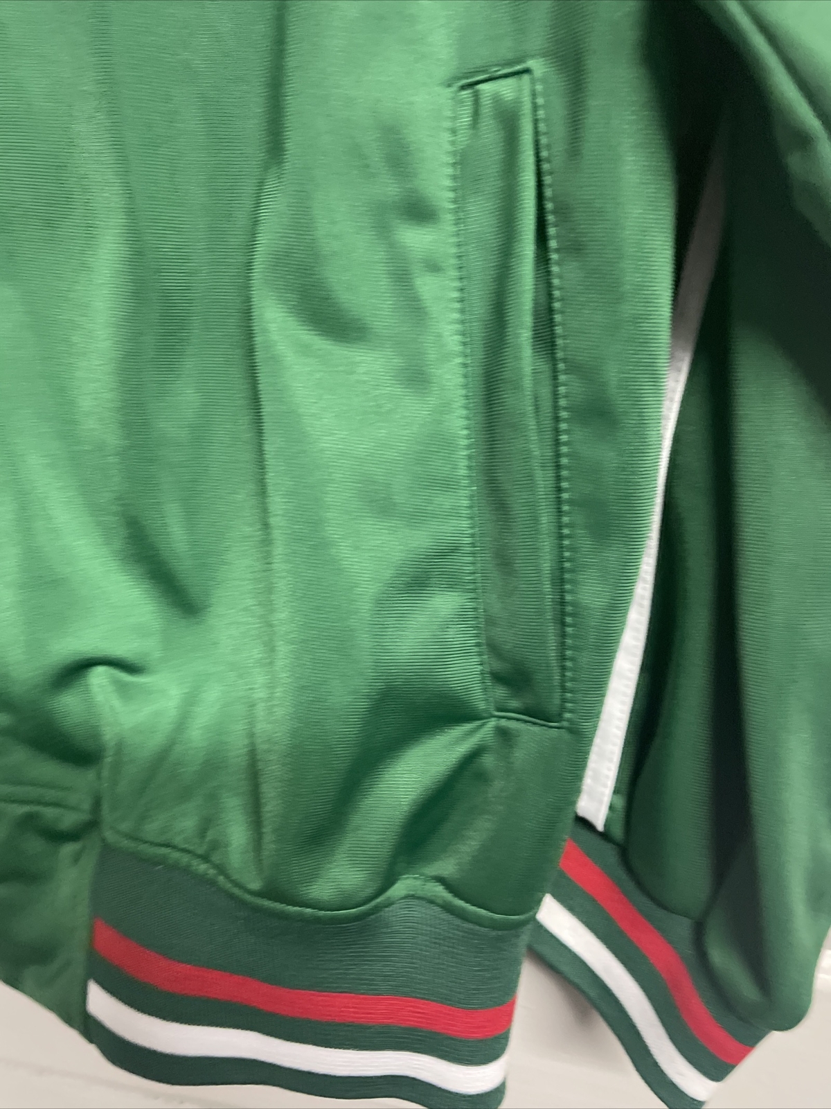 MEXICO Soccer Track Jacket VICTOROUS TAG Y2k Polyester Mens LARGE ⚽️🥅