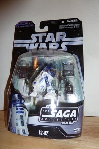 STAR WARS R2-D2 The Saga Collection w/ Hologram Figure Hasbro 2006 NOC! - 第 1/7 張圖片