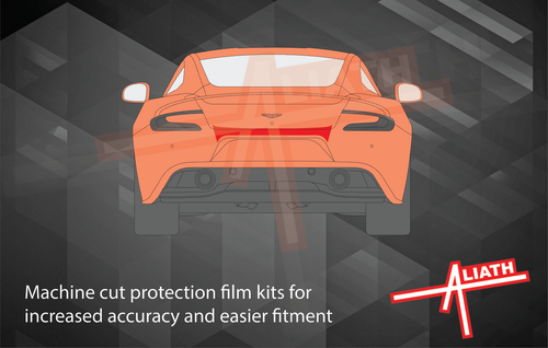 Fit Aston Martin Vanquish 12-18 Rear Bumper Scratch Guard Paint Protection Film - Imagen 2 de 3