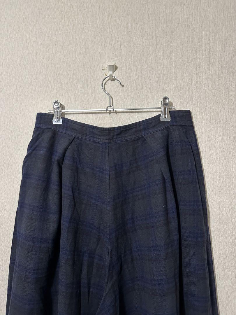 Yohji Yamamoto Wide Check Pants Size M (2) Condition A Yohji Yamamoto Wide Check Pants Size M (2) Condition A