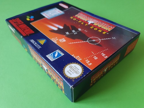 TURN AND BURN no-fly-zone / Jeu Super Nintendo UKV Complet + Crystal Box / Sony - Bild 11 von 23