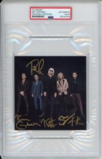 DEF LEPPARD FULL BAND SIGNED AUTOGRAPH CD PHOTO PHOTOGRAPH PSA DNA CERTIFIED COA