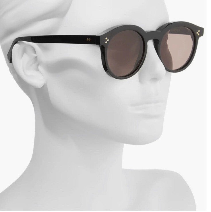 NWT-WILDFOX-Harper Deluxe Black Sunglasses-Black-w/Case