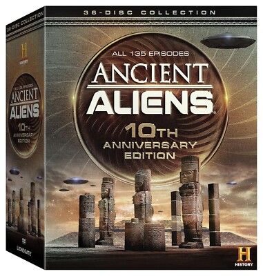 Ancient Aliens: 10Th Anniversary Edition Giftset DVD Brand New & Sealed