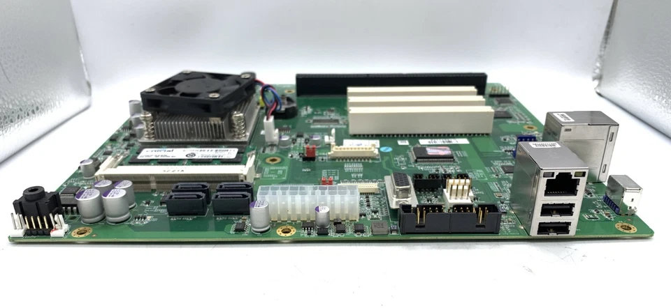 AAEON Pike2 Industrial Motherboard Intel Atom N550 4GB DDR3 w/ Heatsink 134083-1 - Image 3 of 4