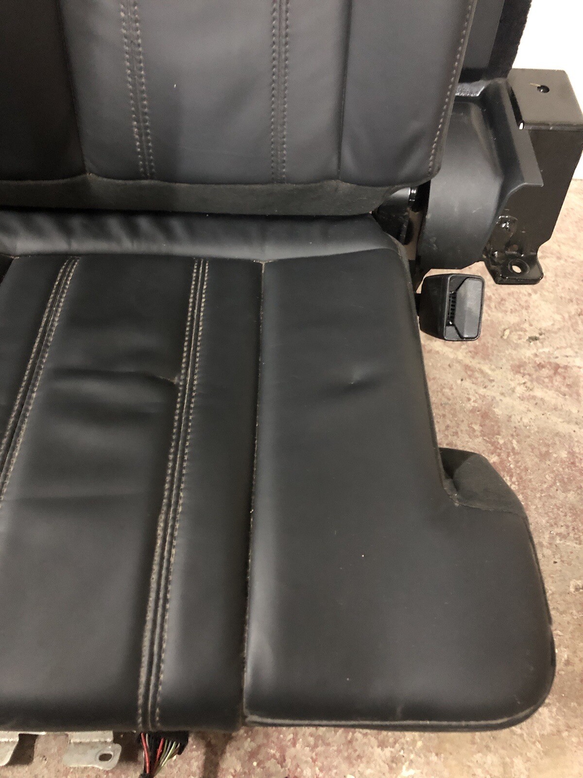 RANGE ROVER SPORT L494 BLACK LEATHER ELECTRIC REAR BACK SEATS 3RD ROW 6 ...