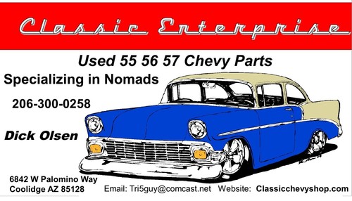 1955 1956 1957 Chevy 2 or 4 Door Sedan / Wagon Vent Window Frame Driver Side - Bild 17 von 17