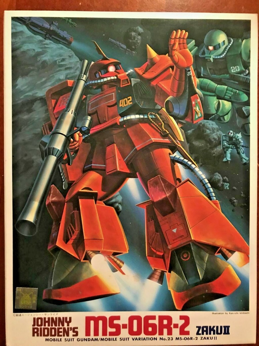 【未組立】RG MS-06R-2 JOHNNY RIDDEN'S ZAKU II RG 1/144 Mobile Suit Gundam MSV MS-06R-2 Johnny Ridden's
