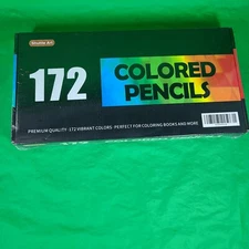 Shuttle Art 172 Colored Pencils Soft Core Color Pencil Set NEW Sealed