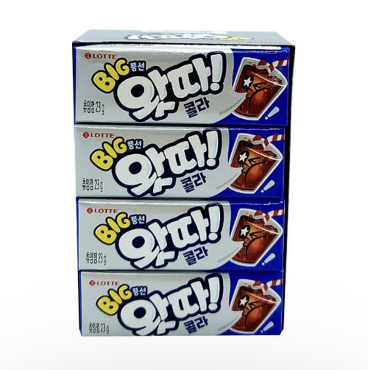 Watta Coke Bubble Gum LOTTE Big Size Korean Original Best Snack