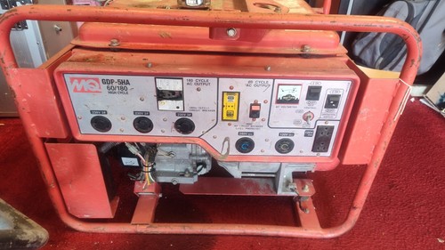 MQ Power GDP-5HA 60/180 High Cycle Gas Generator Power Source Honda GX 340