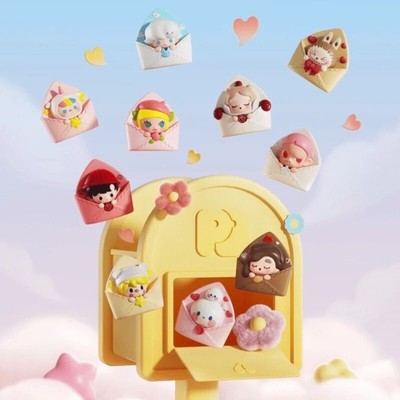 POP BEAN Love Letters Series Mystery Figures Action Cute Toys Birthday Gift Doll