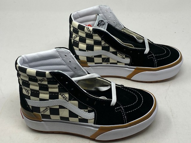 vans sk8 hi stacked checkerboard