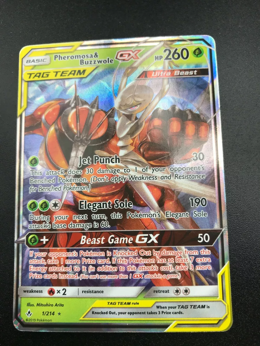 Pheromosa & Buzzwole GX - Pokemon