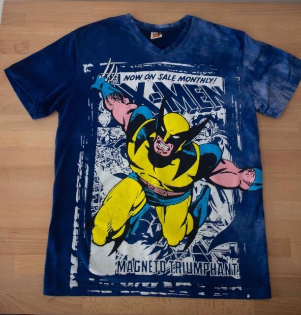 💥 Vintage Wolverine X-Men Shirt 1993 Vintage XMEN Marvel Tag Medium M