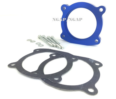 Blue Vortex Throttle Body Spacer Fits 07-14 TOYOTA TUNDRA SEQUOIA 4.6L & 5.7L