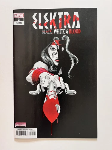 ELEKTRA: BLACK, WHITE & BLOOD #3/ MARVEL COMICS, 2022/SOULE