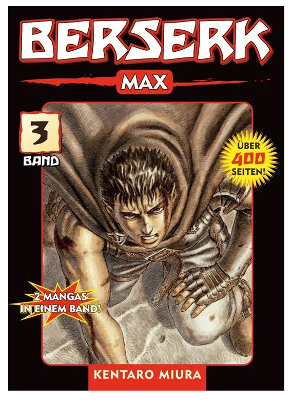 Thumbnail - Berserk Max Band 3 Panini Manga Deutsch