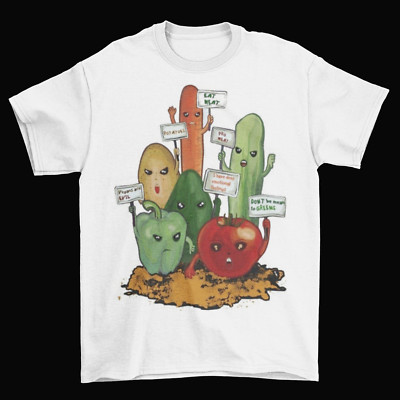 Vegans Are Evil T-Shirt Unisex Funny Adult Vegetables Meat Eater Sizes New
