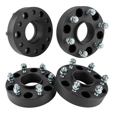 4pcs 1.5'' 6x5.5'' Hubcentric Wheel Spacers M12x1.25-77.8mm fits Nissan Titan