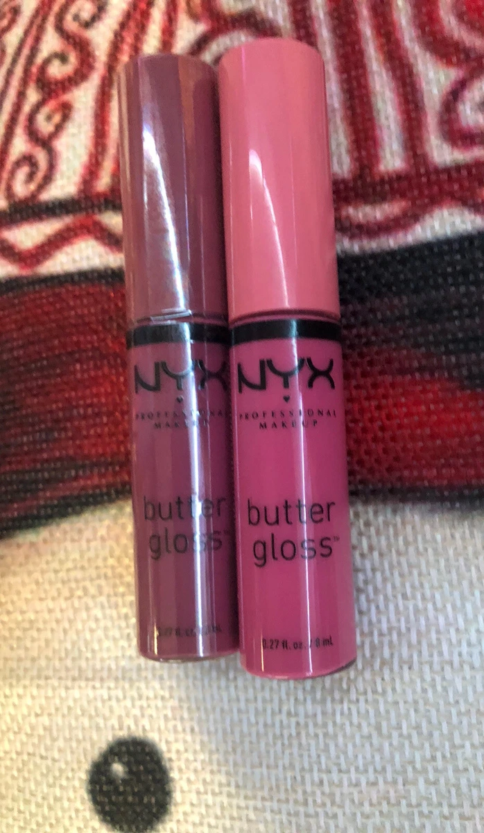 Nyx Butter Gloss Swatches Vanilla Cream Pie